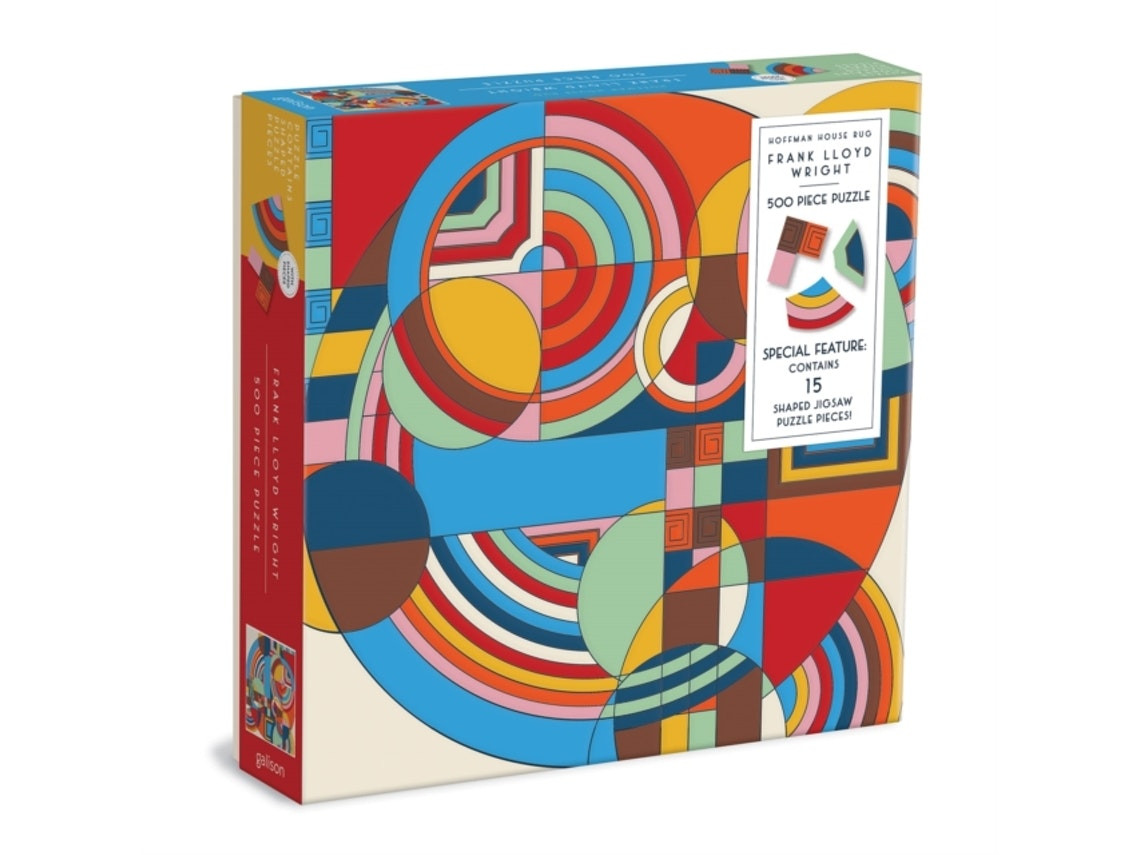 Puzzle Frank Lloyd Wright Hoffman House Rug 500 piezas (Inglés)