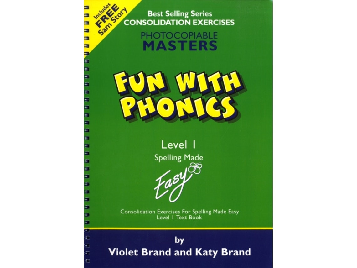 Fun with Phonics de Violet Brand y Katy Brand (Inglés)