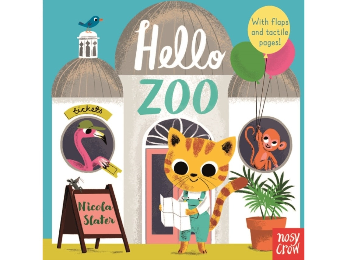 Hello Zoo by Nicola Slater (English)