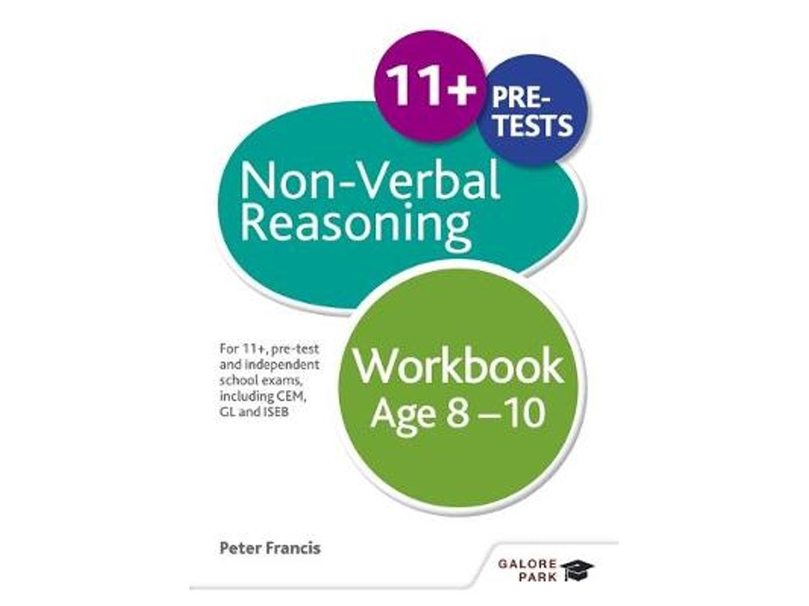 Cuaderno de razonamiento no verbal de Peter Francis (Inglés)