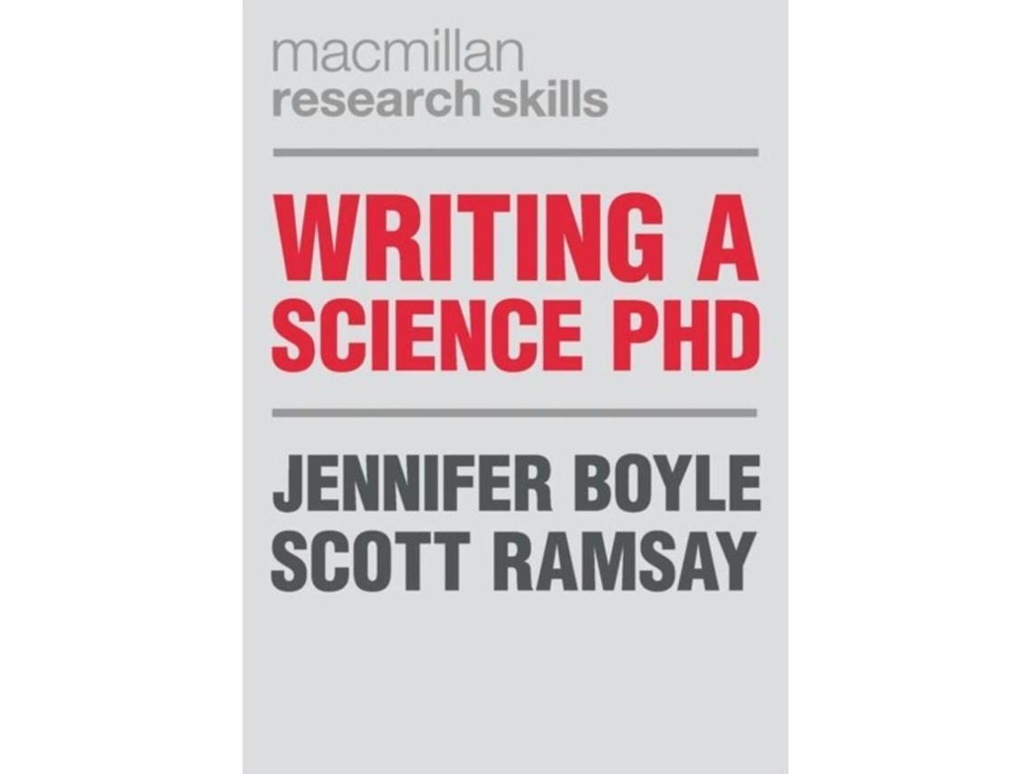 Writing a Science PhD de Jennifer Boyle y Scott Ramsay (Inglés)