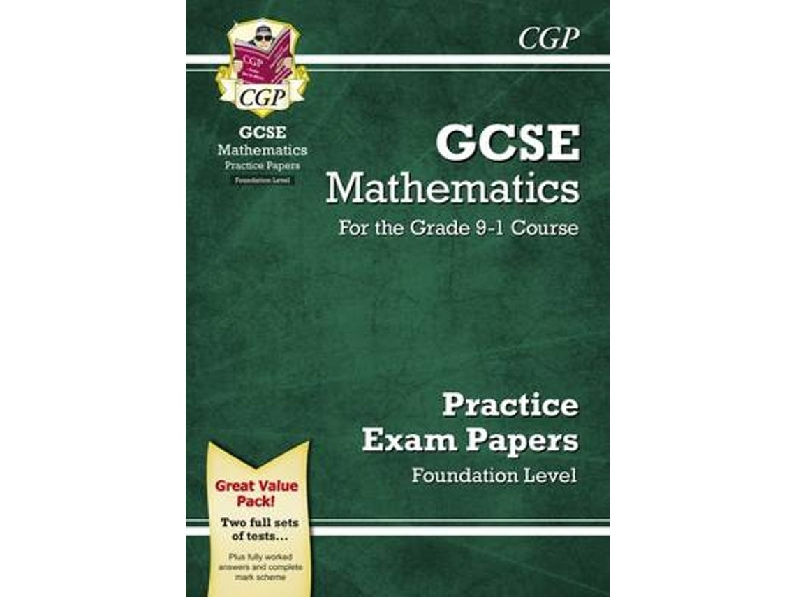 GCSE Maths Practice Papers de CGP Books (Foundation) (Inglés)