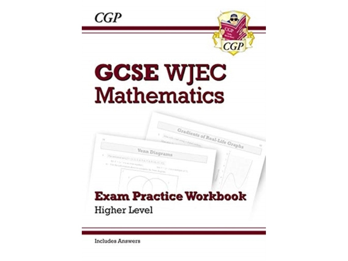 WJEC GCSE Maths Exam Practice Workbook de CGP Books (Inglés)