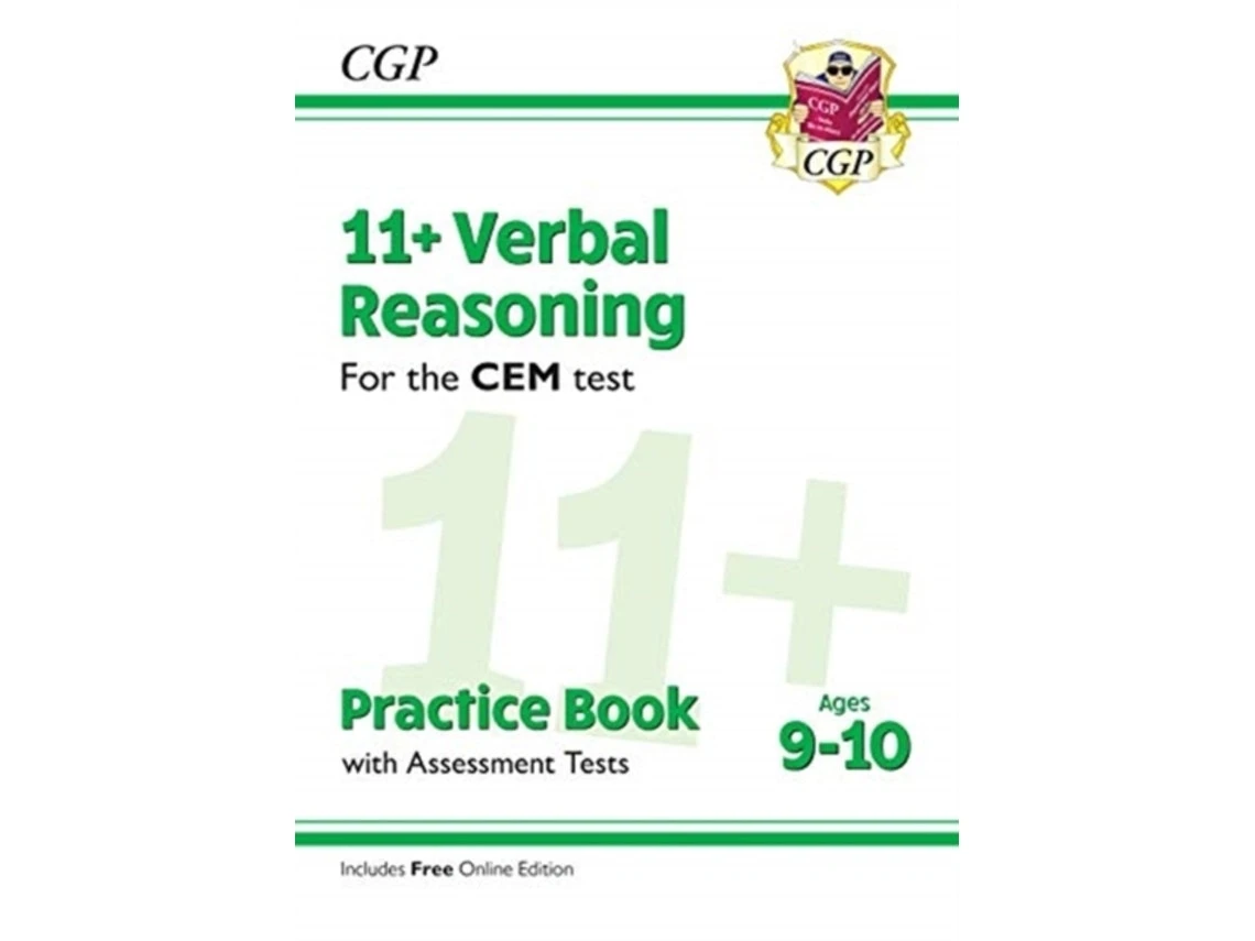 Libro de práctica 11+ de razonamiento verbal de CGP Books (Inglés)