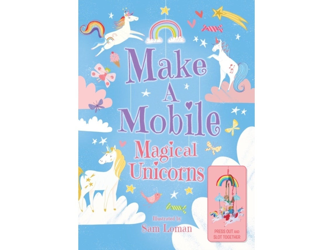 Make a Mobile: Magical Unicorns de Annabel Savery (Inglés)