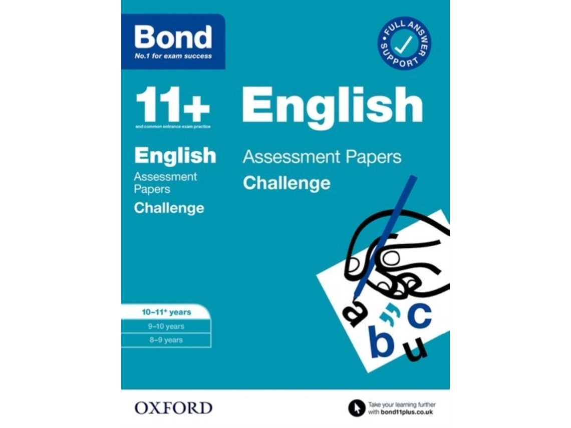 Bond 11+ English Challenge Assessment Papers by Sarah Lindsay (English)