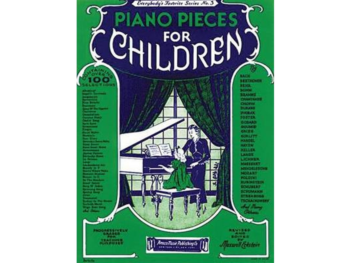 Piano Pieces for Children de Hal Leonard Publishing Corporation (Inglés)