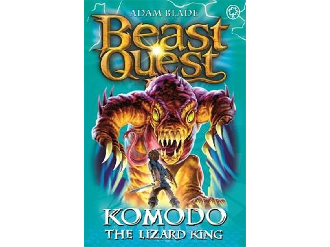 Beast Quest: Komodo The Lizard King de Adam Blade (Inglés)