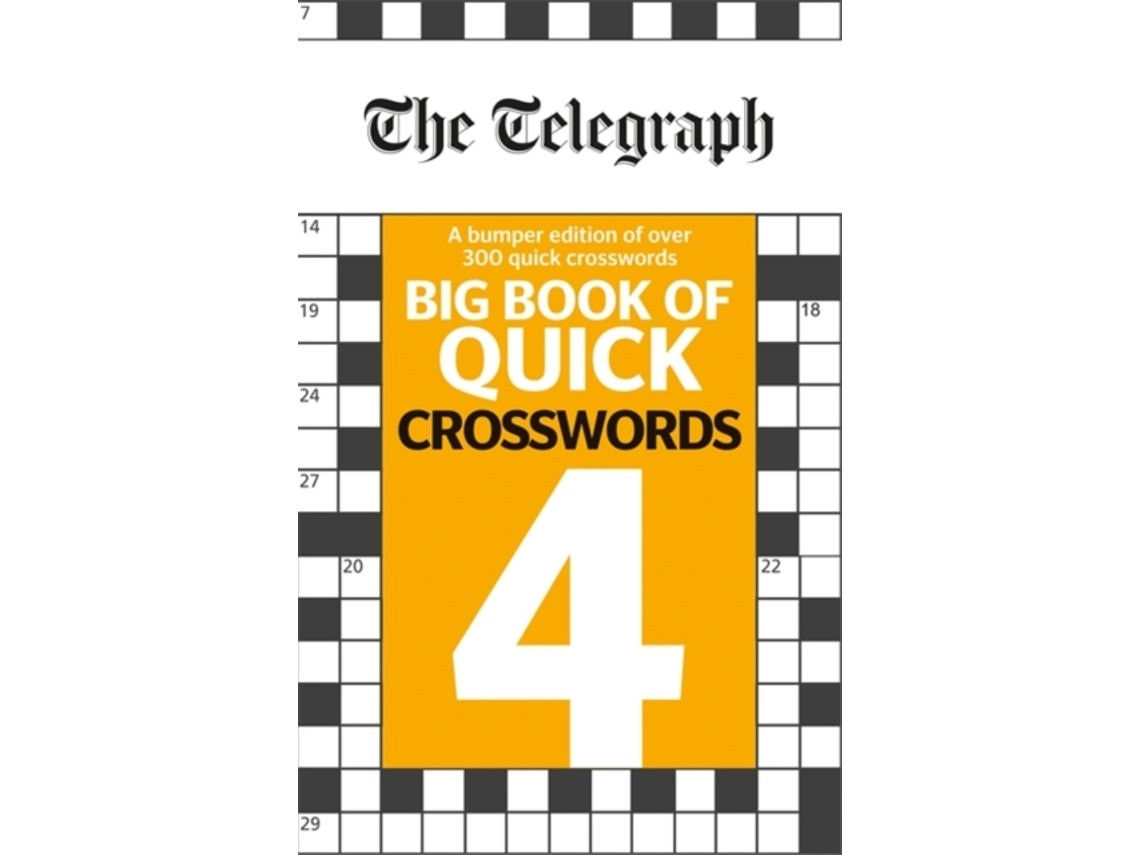 The Telegraph Big Book of Quick Crosswords 4 de Telegraph Media Group Ltd (Inglés)