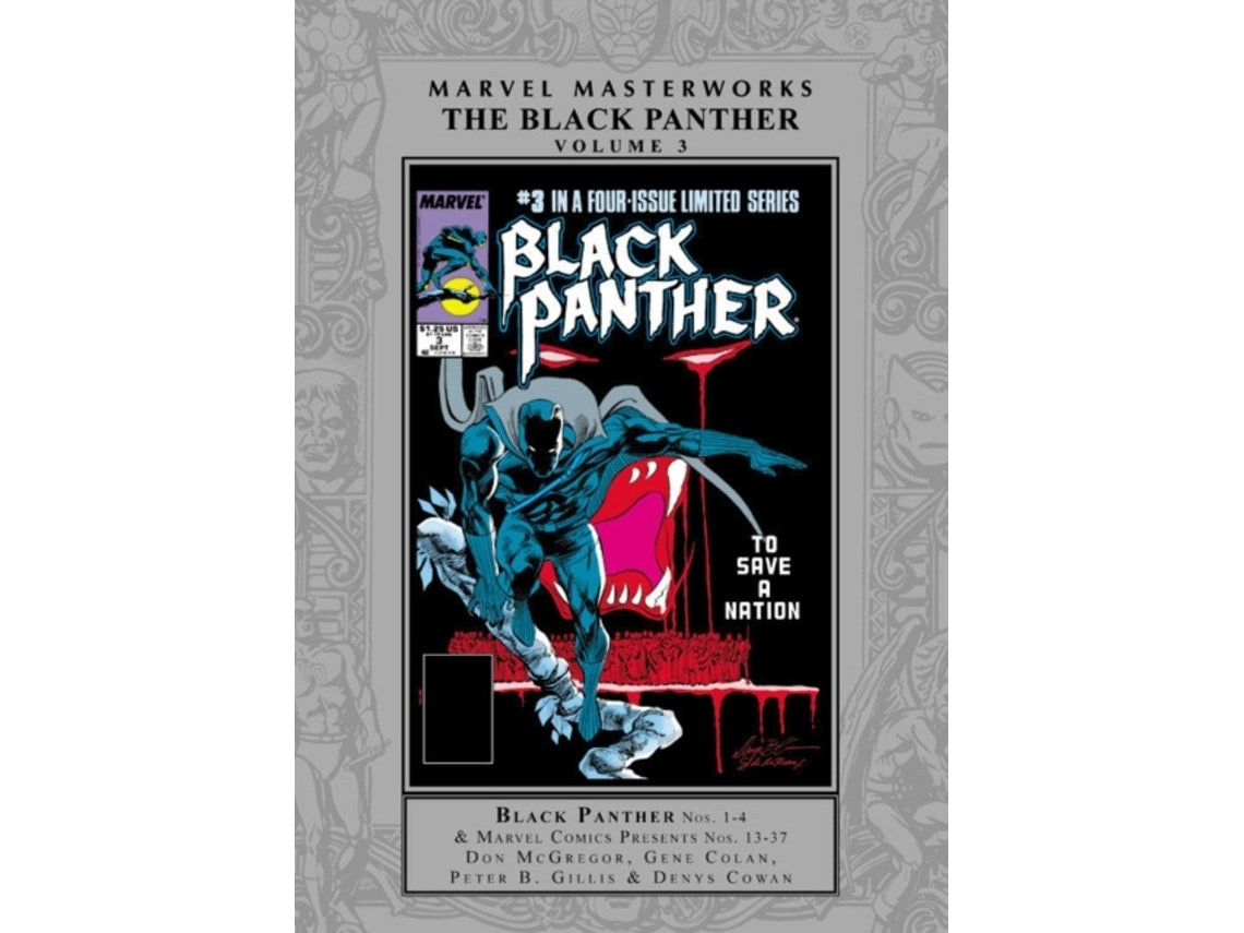 Marvel Masterworks: The Black Panther de Don McGregor y Peter B. Gillis (Inglés)
