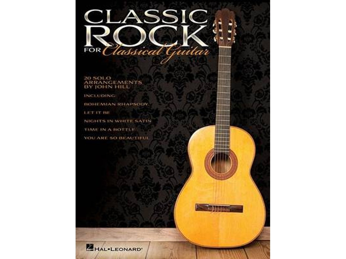 Classic Rock for Classical Guitar de Hal Leonard Publishing Corporation (Inglés)