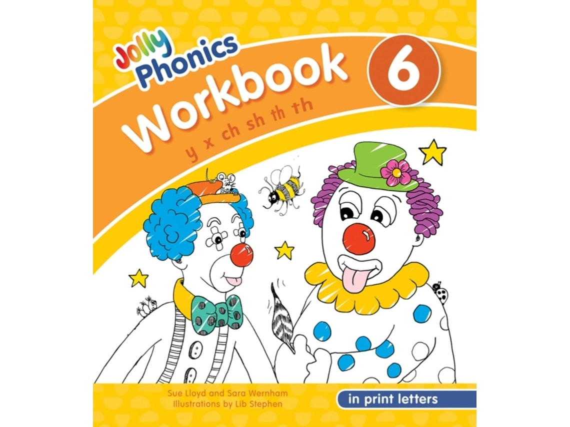 Jolly Phonics Workbook 6 de Sue Lloyd y Sara Wernham (Inglés)