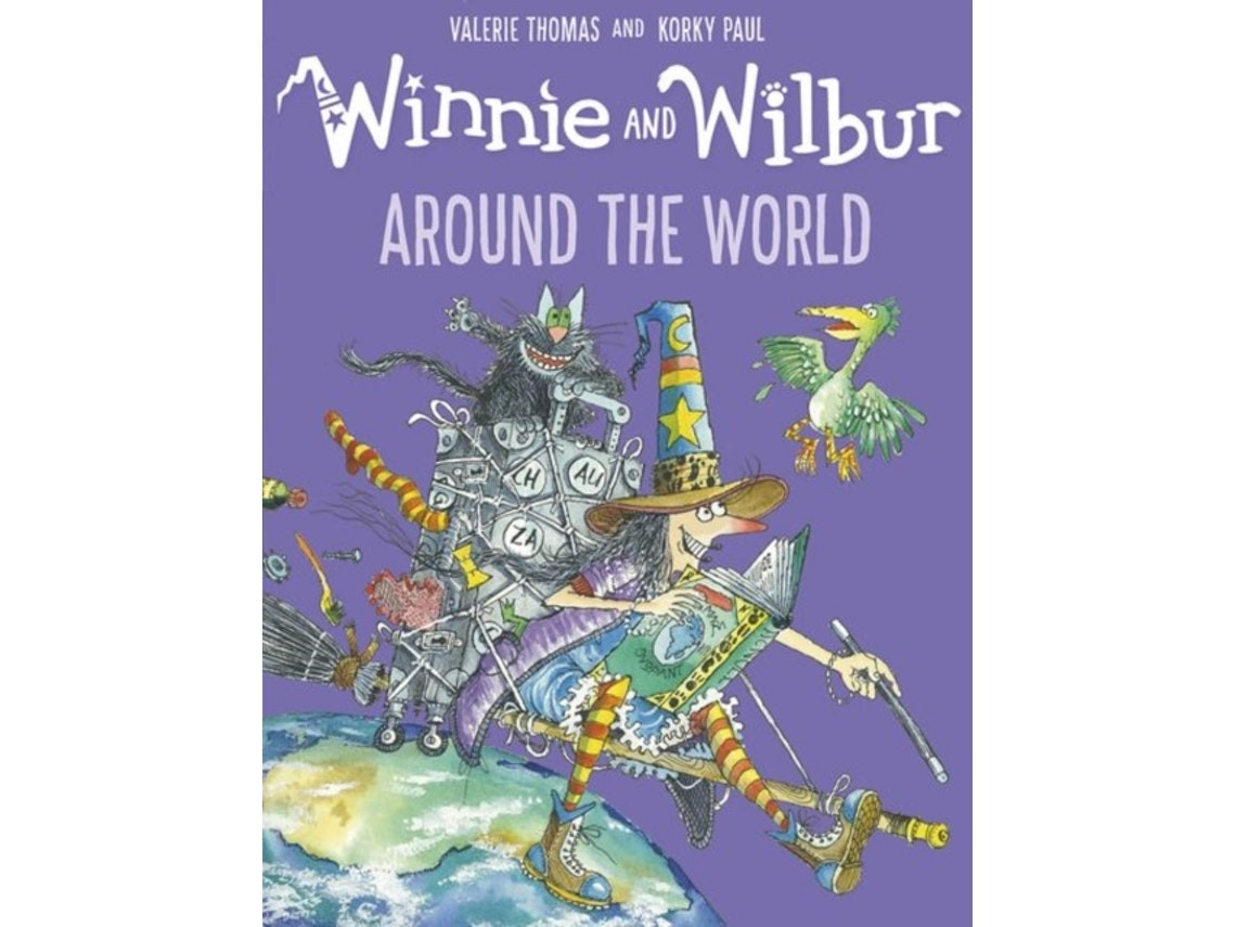 Winnie and Wilbur Around the World de Valerie Thomas (Inglés)