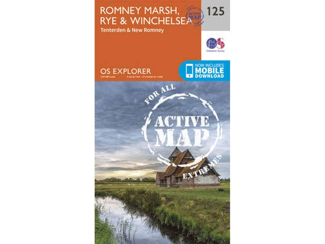 Romney Marsh, Rye and Winchelsea by Ordnance Survey (English)