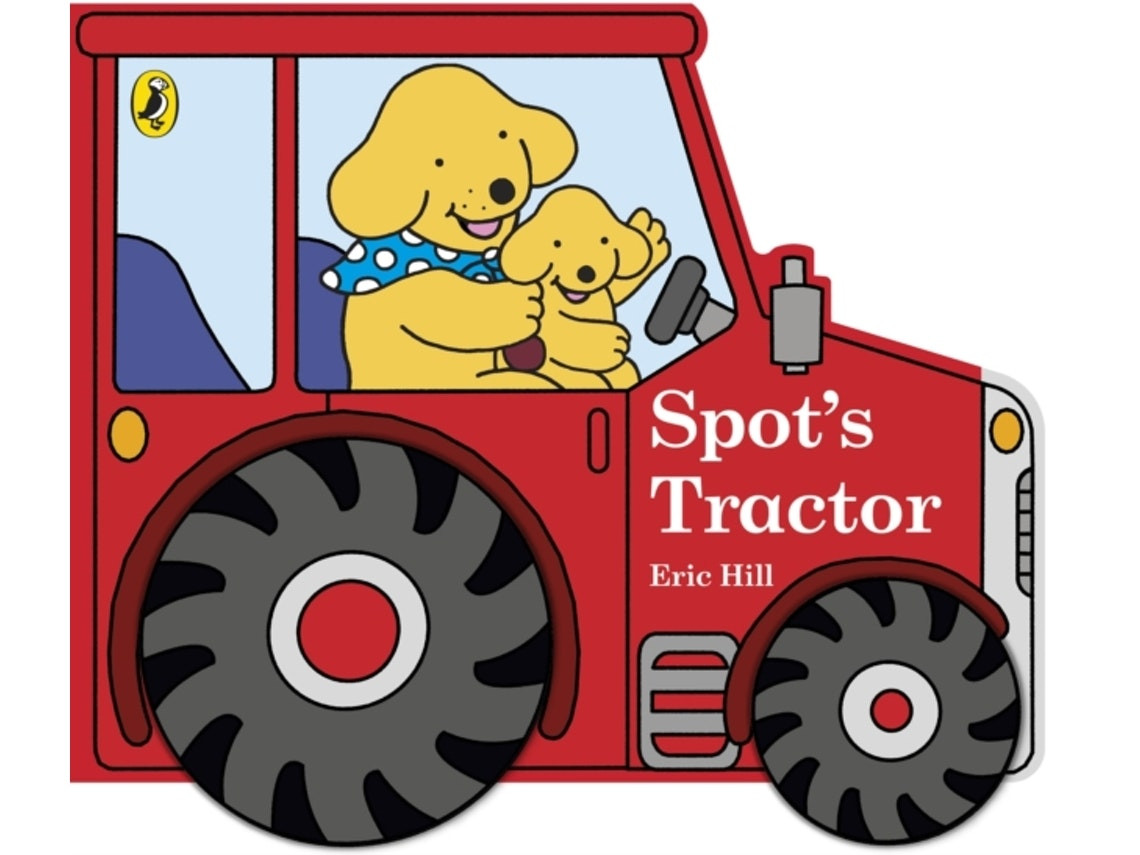 Spots Tractor de Eric Hill (Inglés)