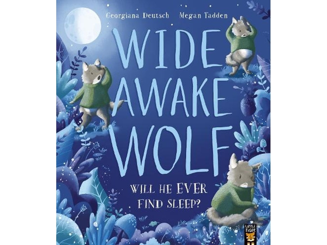 Wide Awake Wolf de Georgiana Deutsch (Inglés)