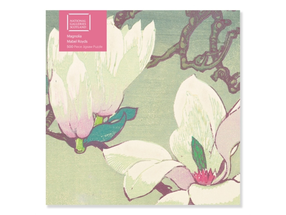 Puzzle para Adultos: Magnolia de Created by Flame Tree Studio (Inglés)