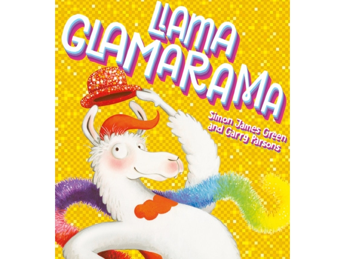 Llama Glamarama de Simon James Green (Inglés)