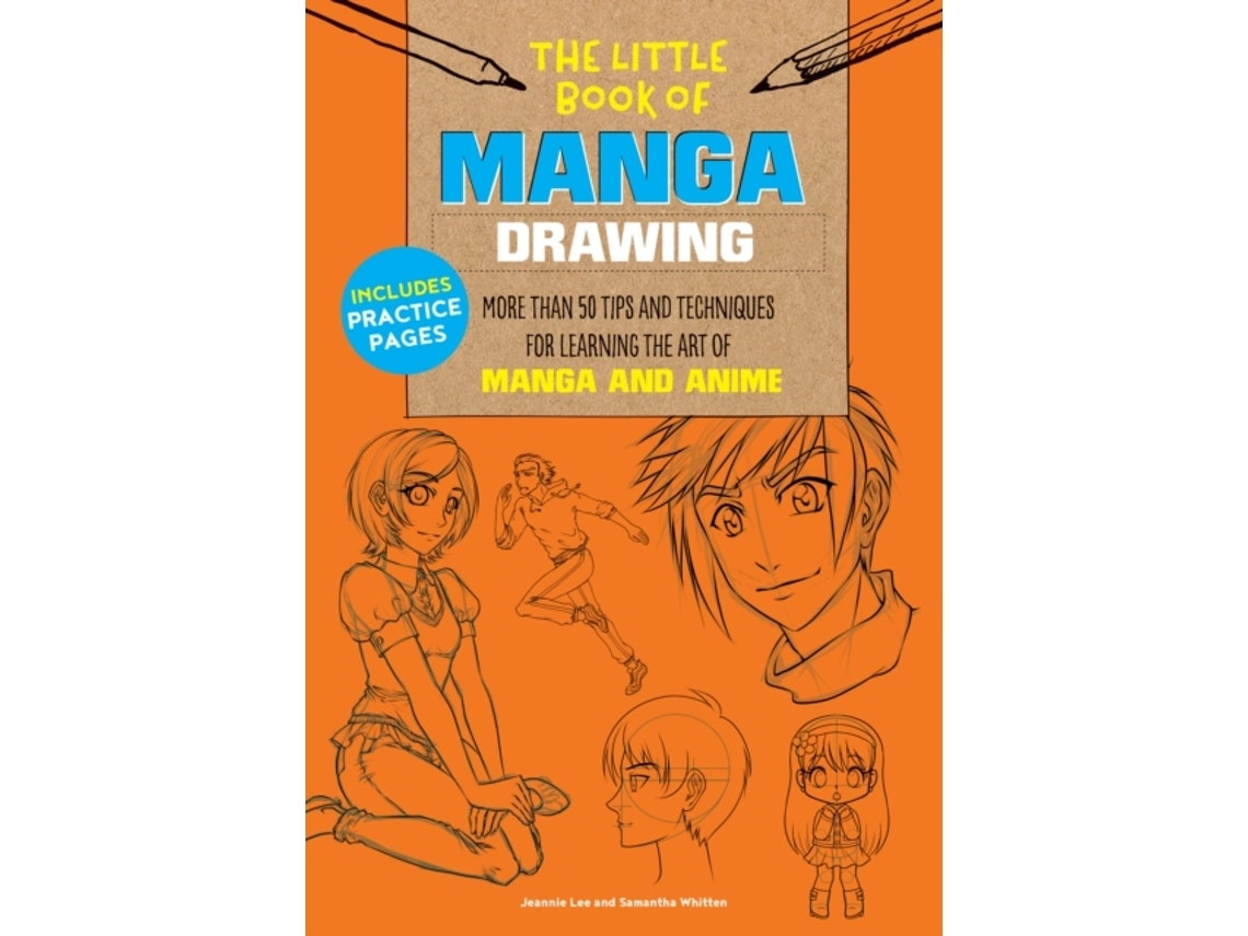 The Little Book of Manga Drawing by Jeannie Lee and Samantha Whitten (English)