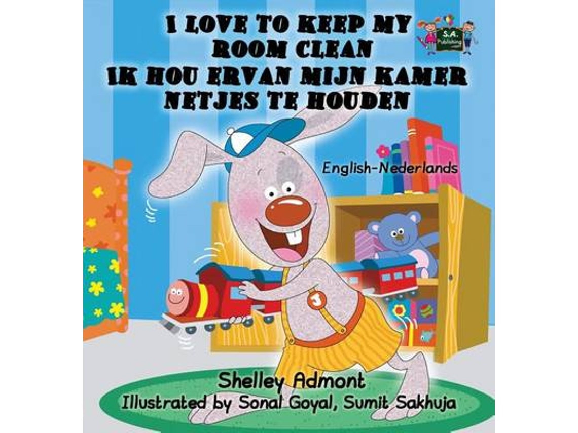 I Love to Keep My Room Clean de Shelley Admont (neerlandés)