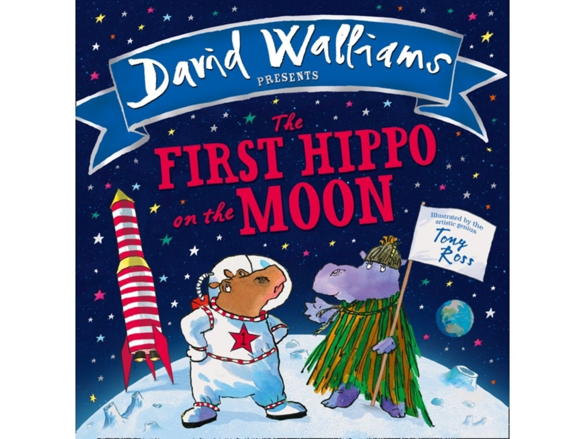 The First Hippo on the Moon de David Walliams (Inglés)