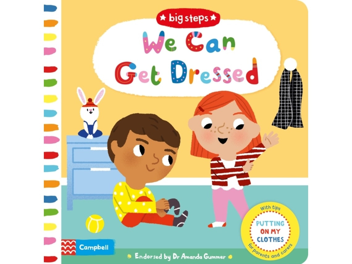 We Can Get Dressed de Campbell Books (Inglés)