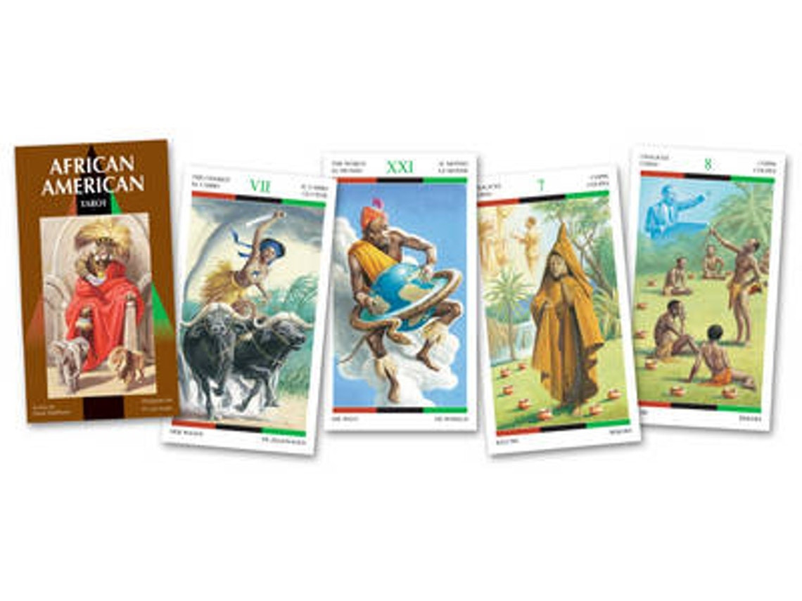 African American Tarot de Jamal R (Inglés)