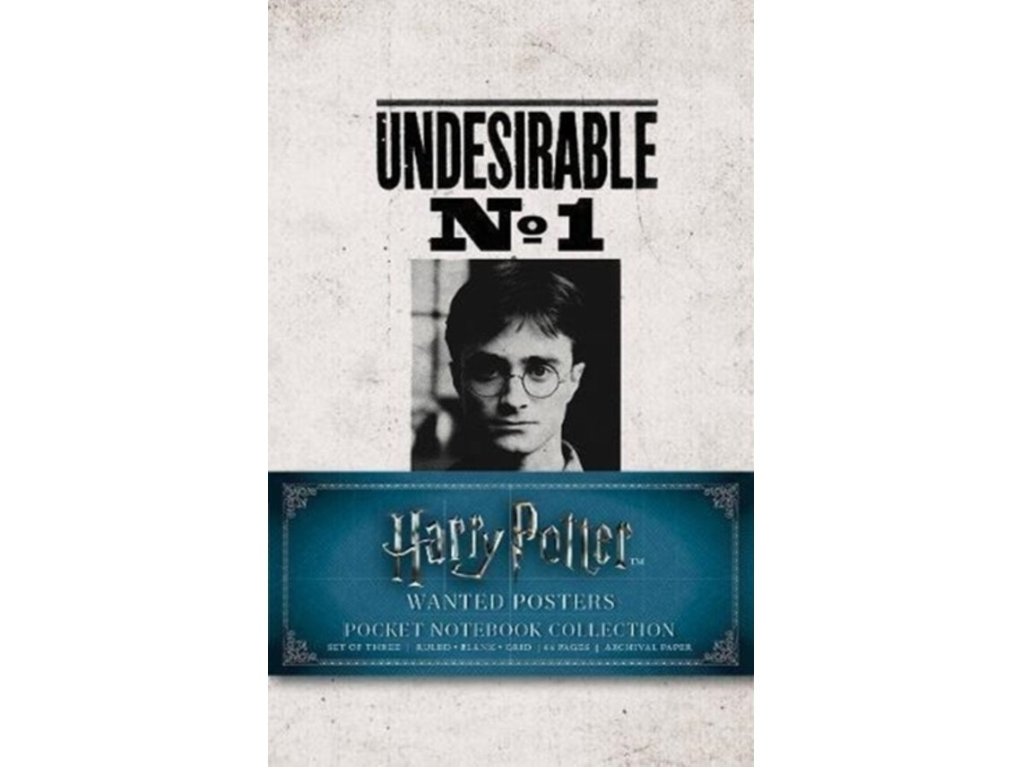 Harry Potter — Wanted Posters Pocket Journal Collection de Insight Editions (Inglés)