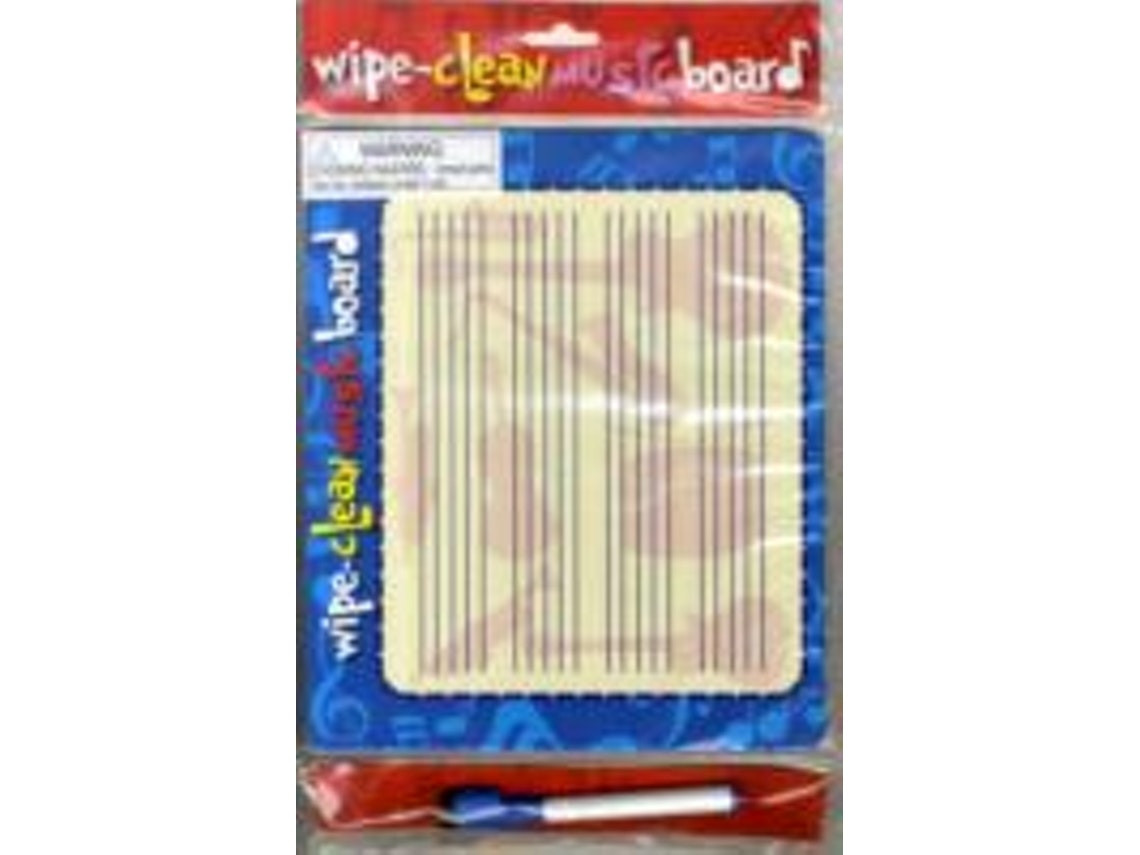 Wipe Clean Music Board Landscape de Hal Leonard Publishing Corporation (Inglés)