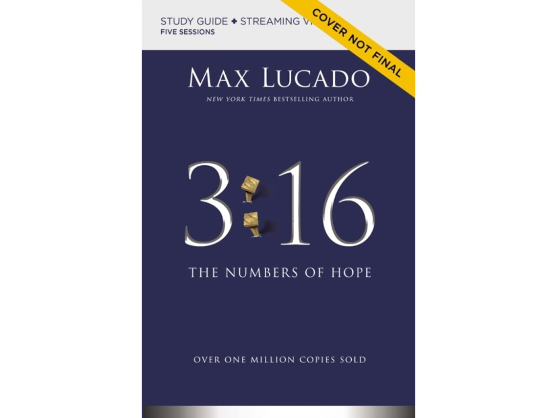 3:16 Bible Study Guide Plus Streaming Video by Max Lucado (English)