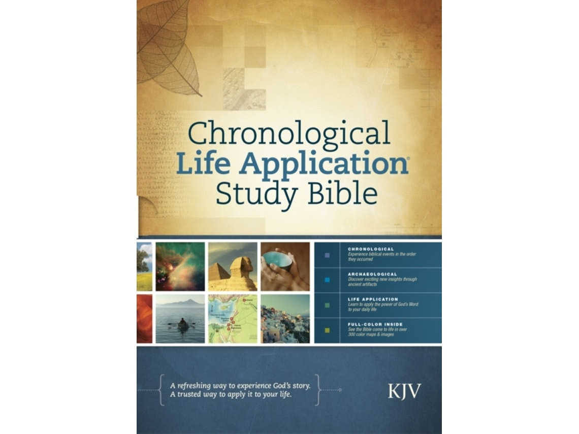 KJV Chronological Life Application Study Bible de Edited by Tyndale (Inglés)