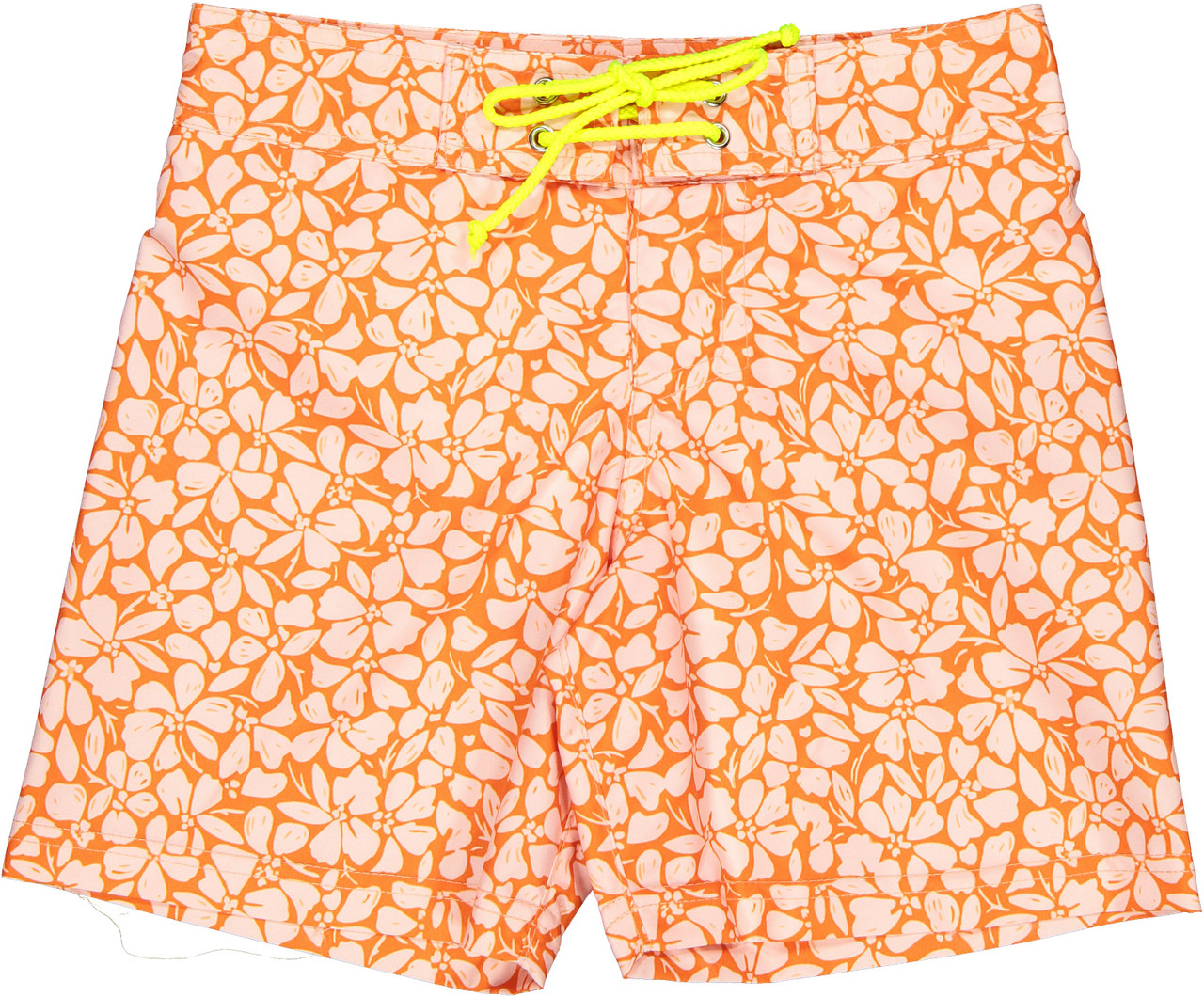 Calções de banho surf com padrão floral