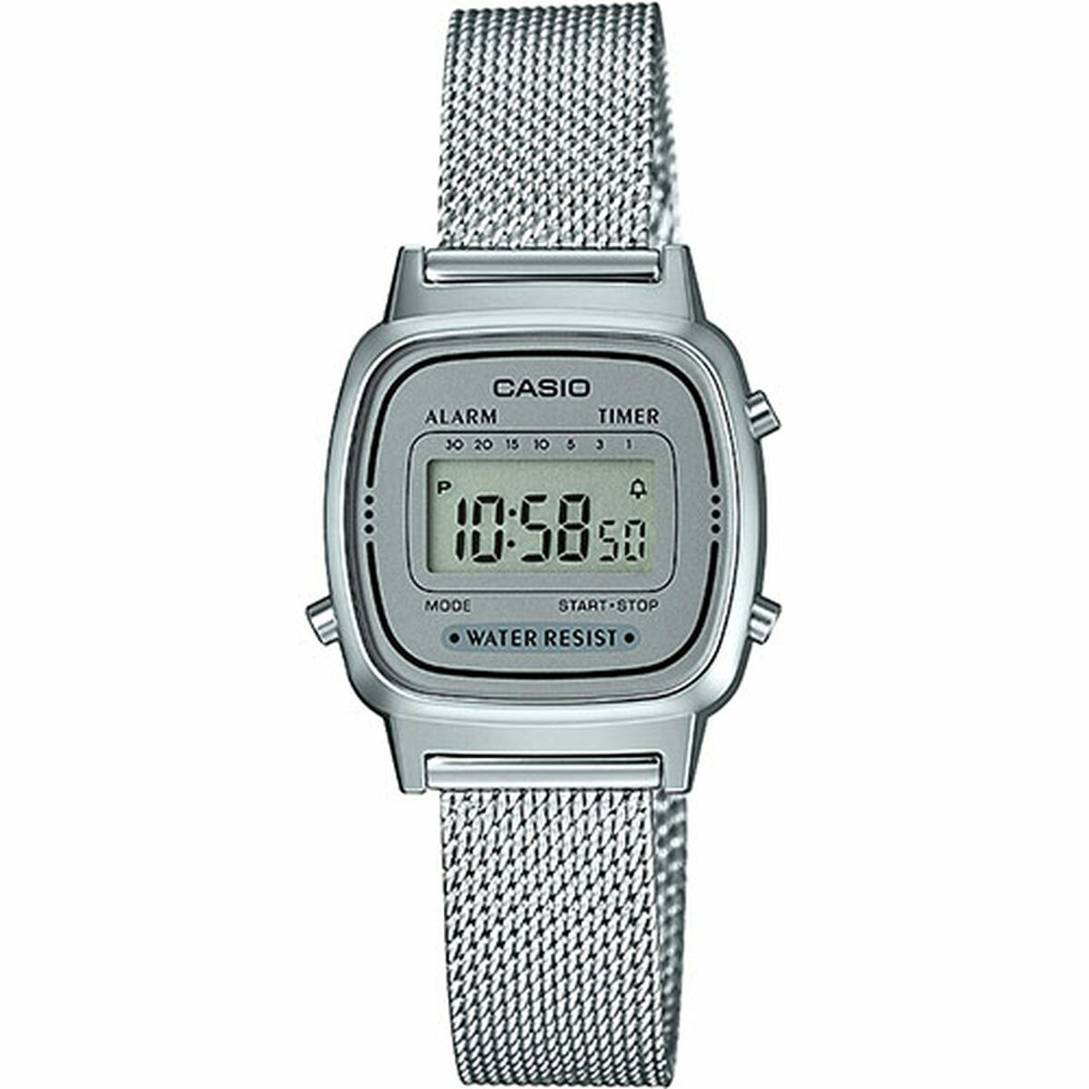 Reloj digital acero inoxidable LA670WEM-7EF