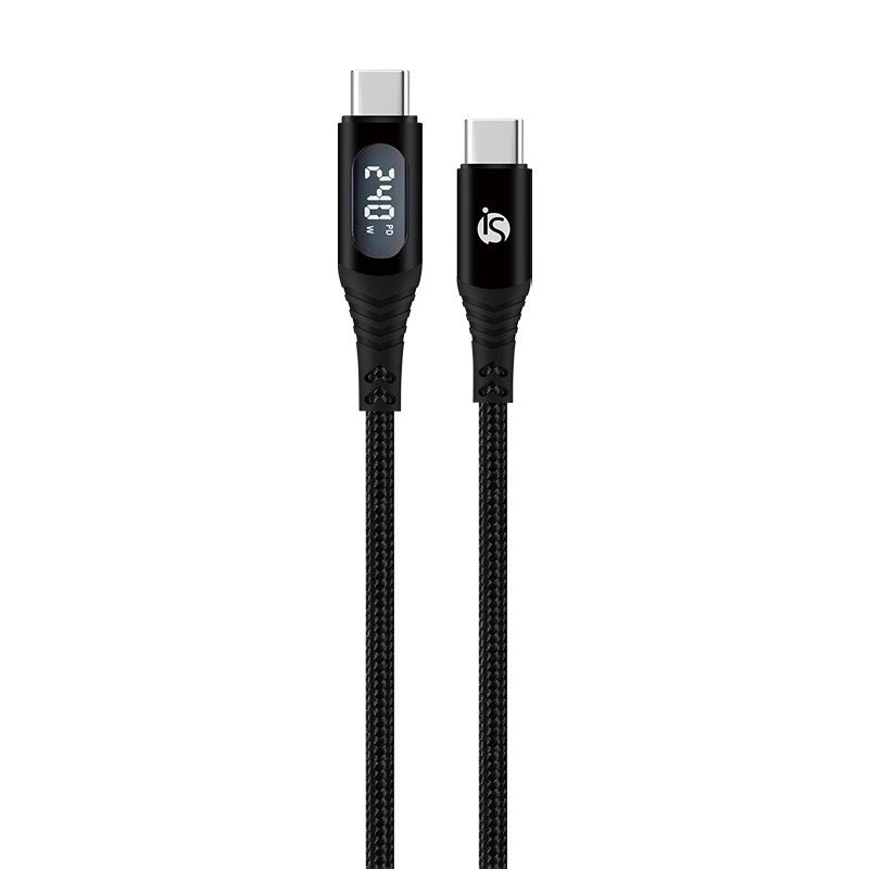 Cabo USB-C para USB-C com LED