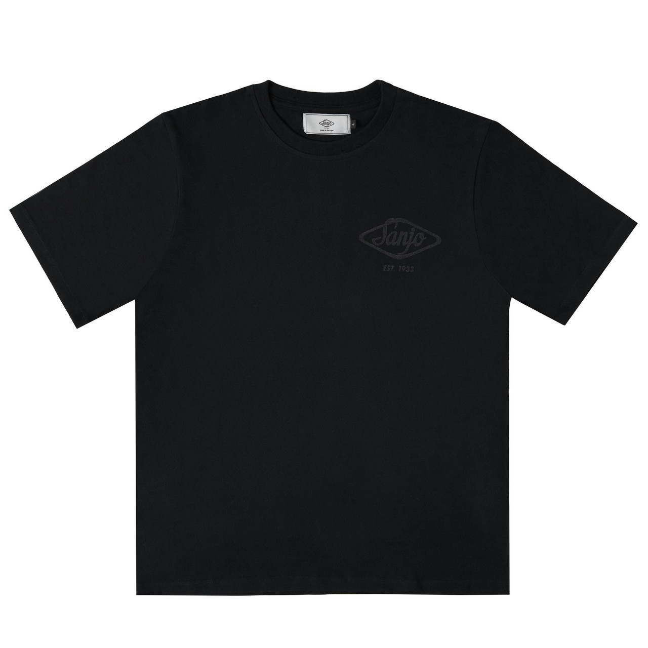 Flocked logo T-shirt