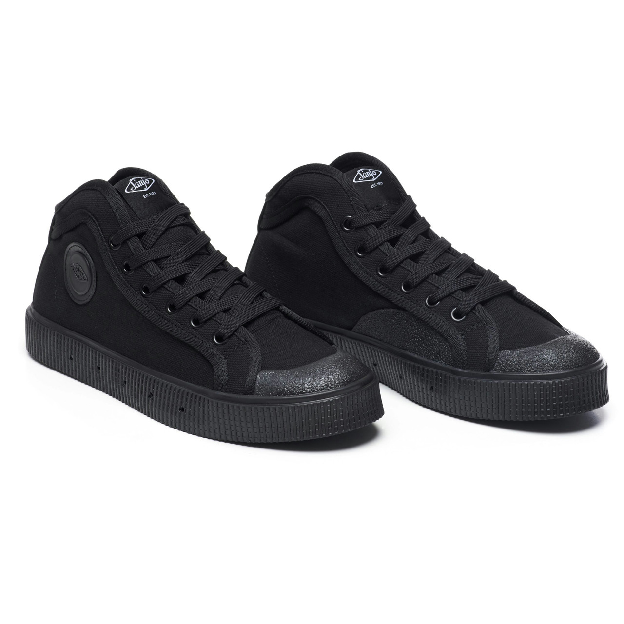 Zapatillas K100 lona negras