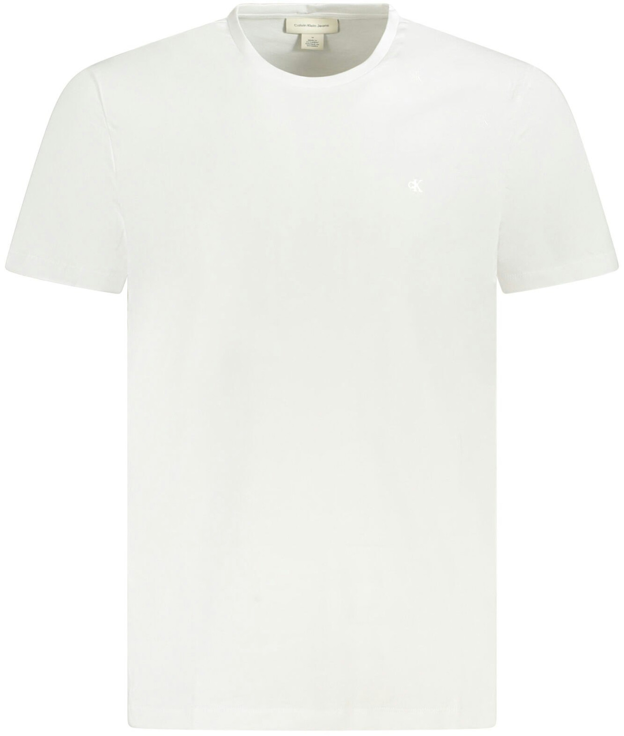 Camiseta blanca básica de algodón