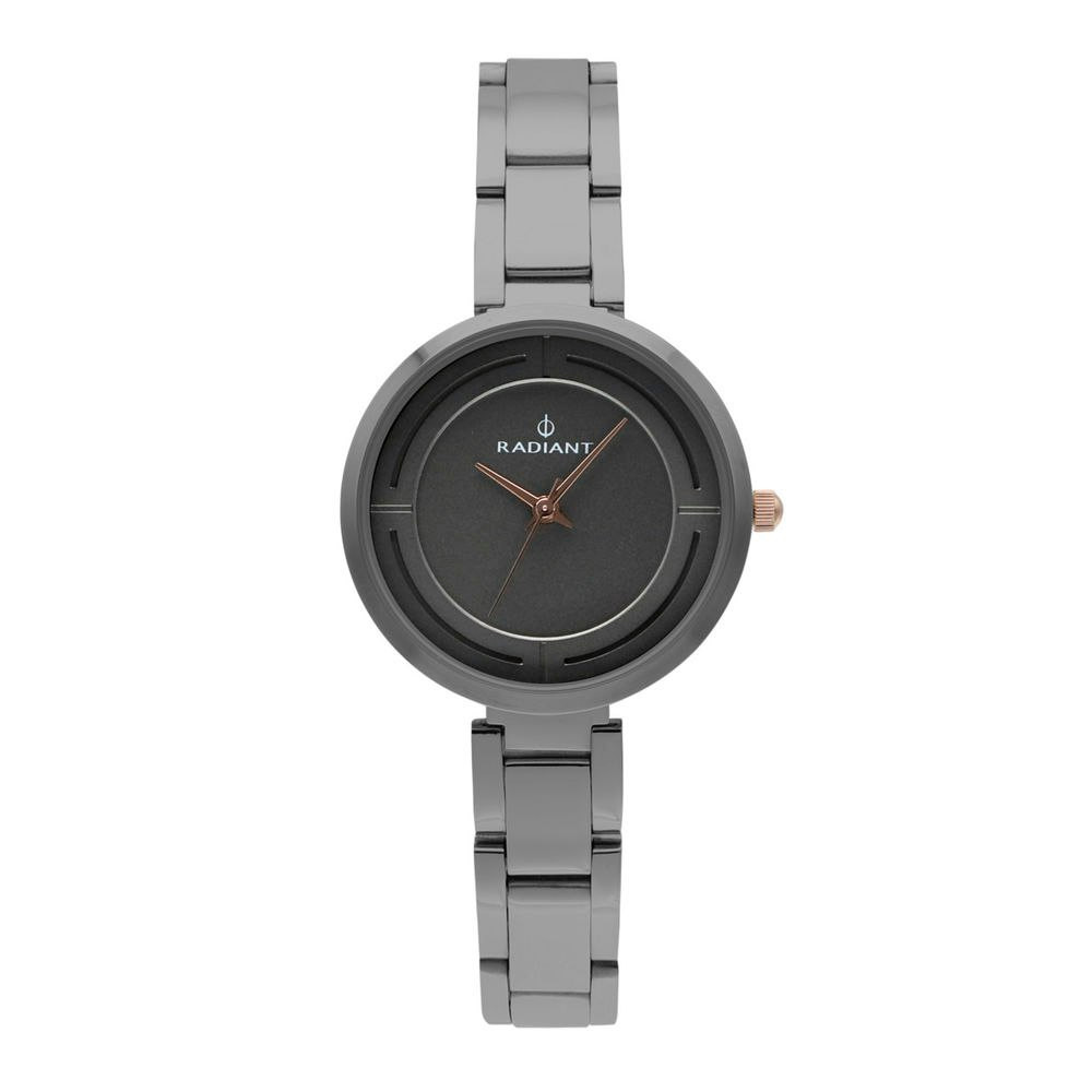 Radiant women's quartz watch stainless steel silver dial