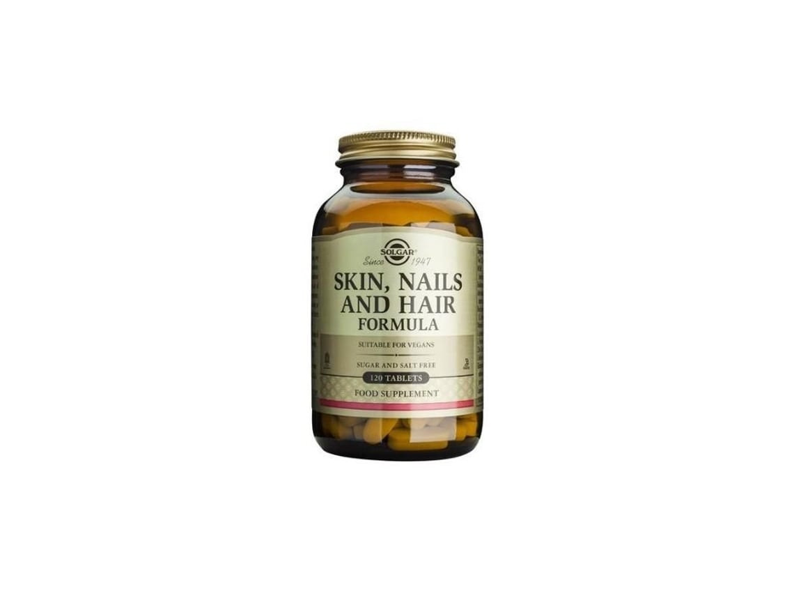 Skin Hair Nails 120 Comp Solgar