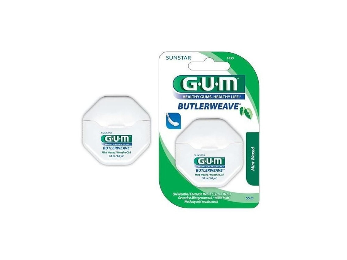 Hilo dental encerado sabor menta