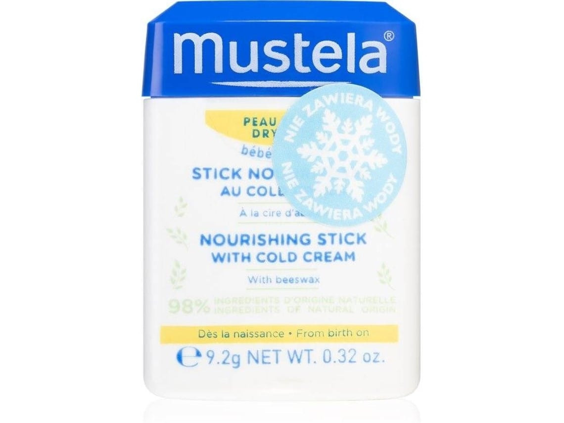 Creme de Lábios MUSTELA Nourishing Stick With Cold Cream (Lips & Cheeks) (9.2g)