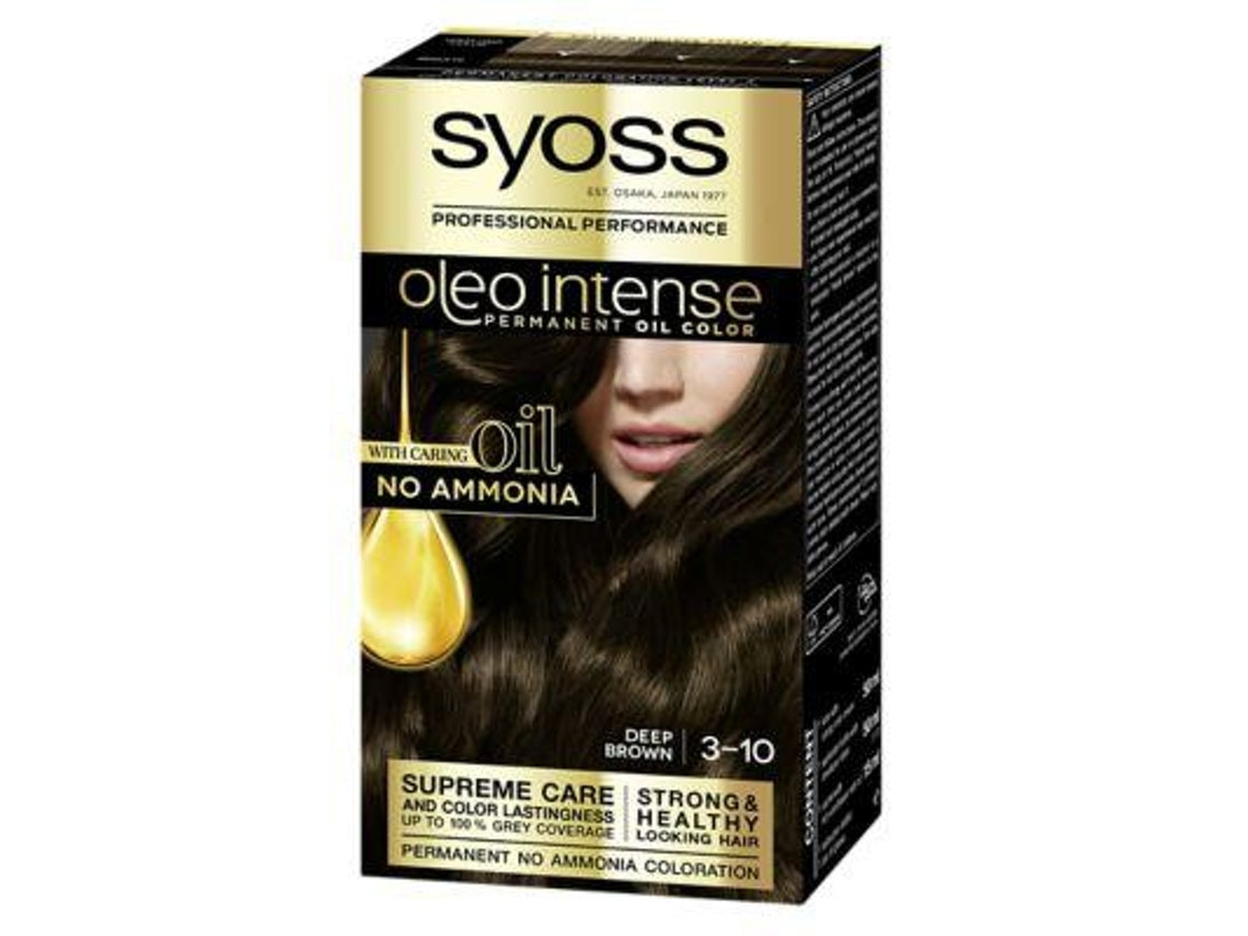 Syoss Olio Intense Tinta de Cabelo Castanho 115 Ml