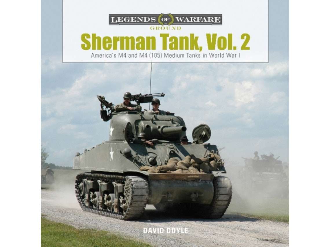 Sherman Tank vol 2 de David Doyle (Inglés)