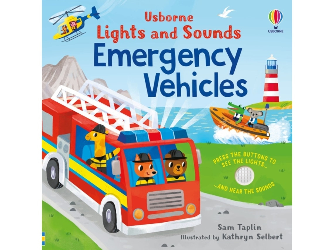 Lights and Sounds Emergency Vehicles de Taplin, Sam (Inglés)
