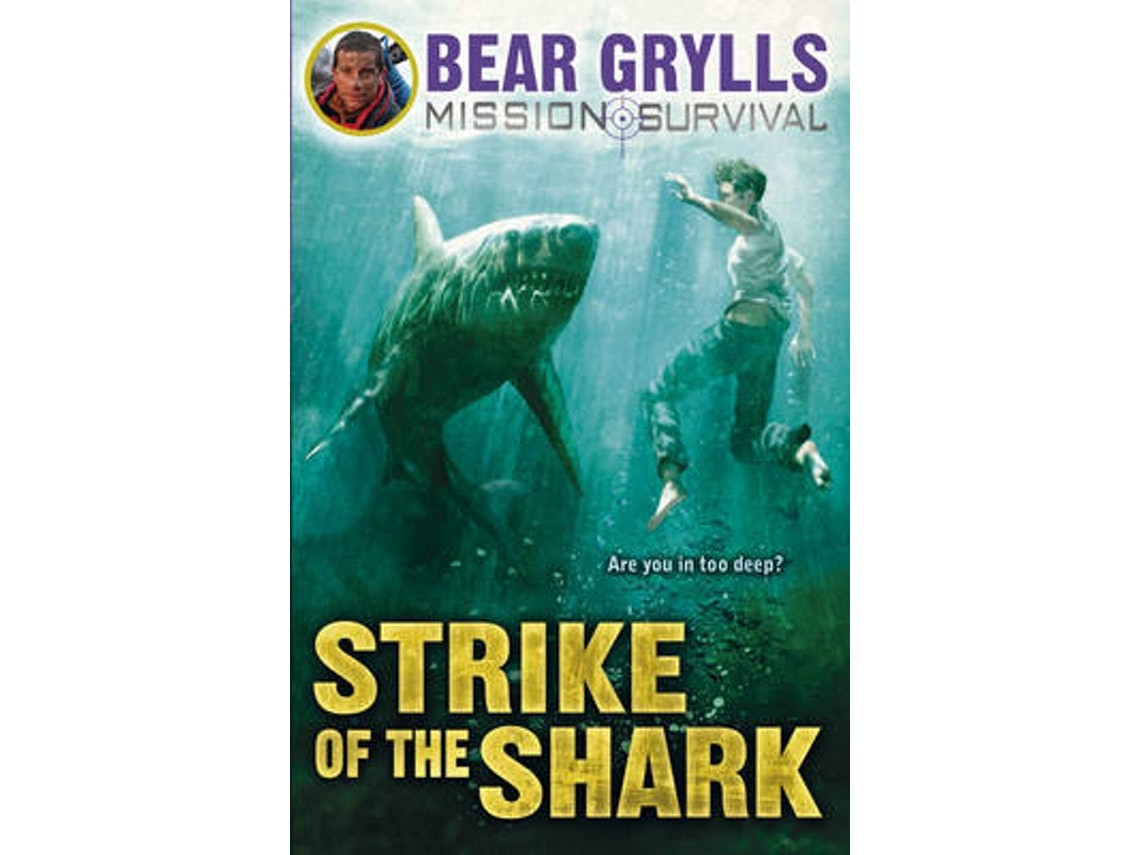 Mission Survival: Strike of the Shark de Bear Grylls (Inglés)