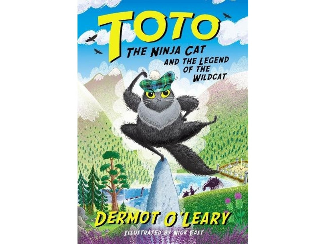 Toto the Ninja Cat and the Legend of the Wildcat by Dermot O'Leary (English)