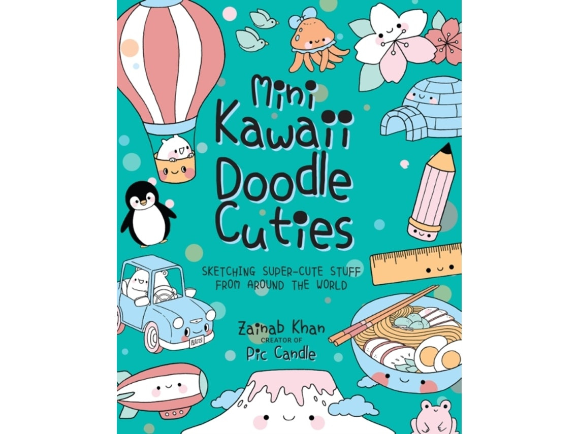 Mini Kawaii Doodle Cuties de Pic Candle y Zainab Khan (Inglés)