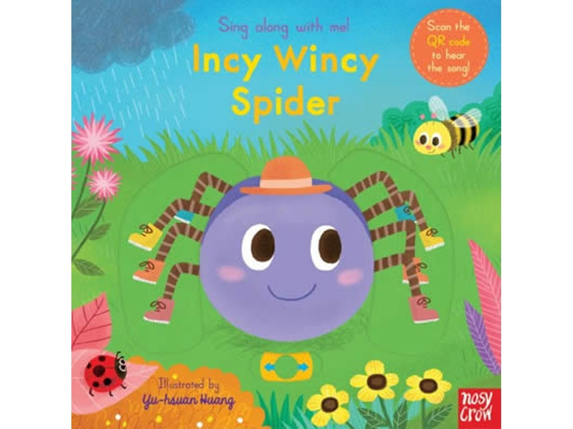 Sing Along With Me! Incy Wincy Spider de Yu-Hsuan Huang (Inglés)