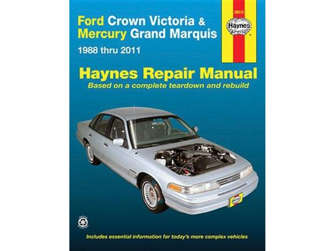 Manual Ford Crown Victoria de Haynes Publishing (Inglés)
