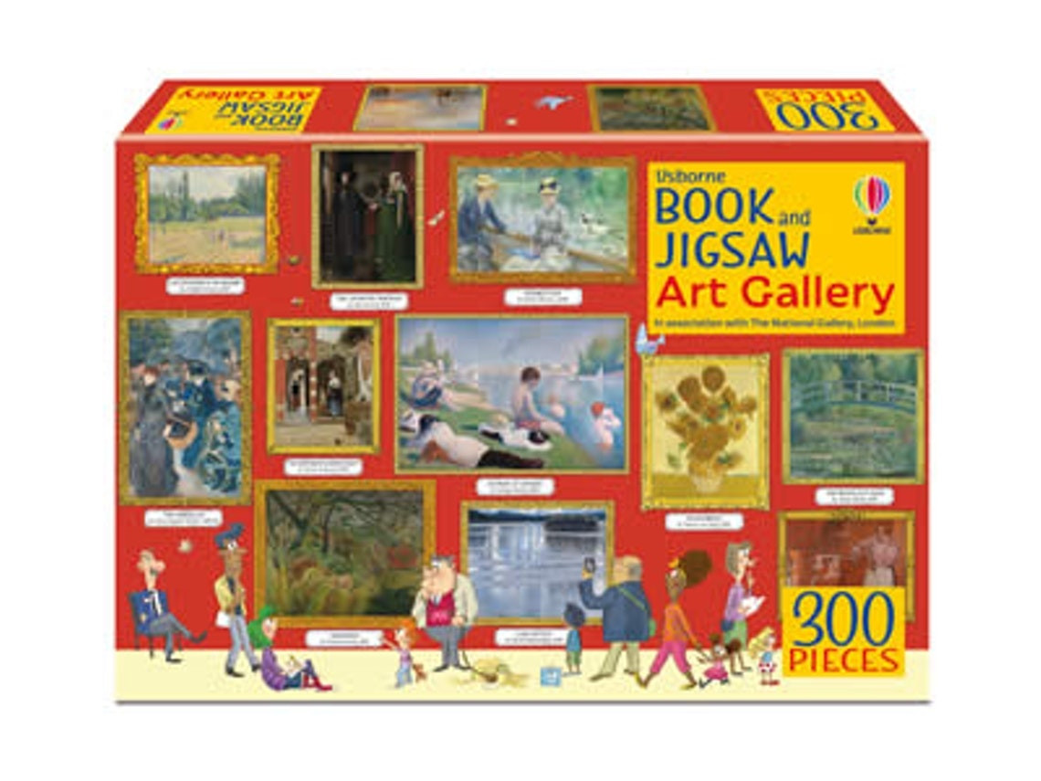 Book and Jigsaw Art Gallery by Rosie Dickins (English)
